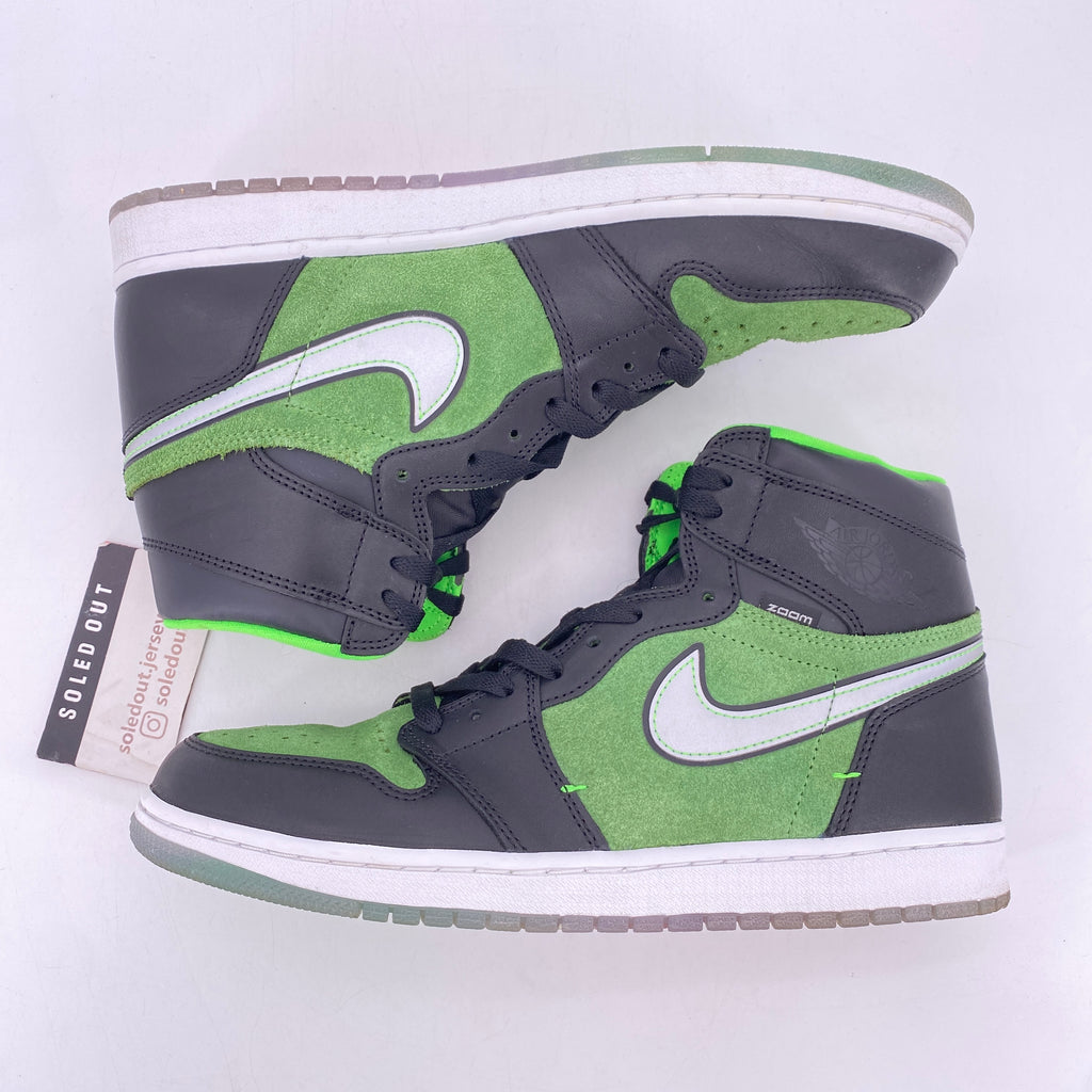 Air Jordan 1 Retro "Zoom Zen Green" 2020 Used Size 11.5