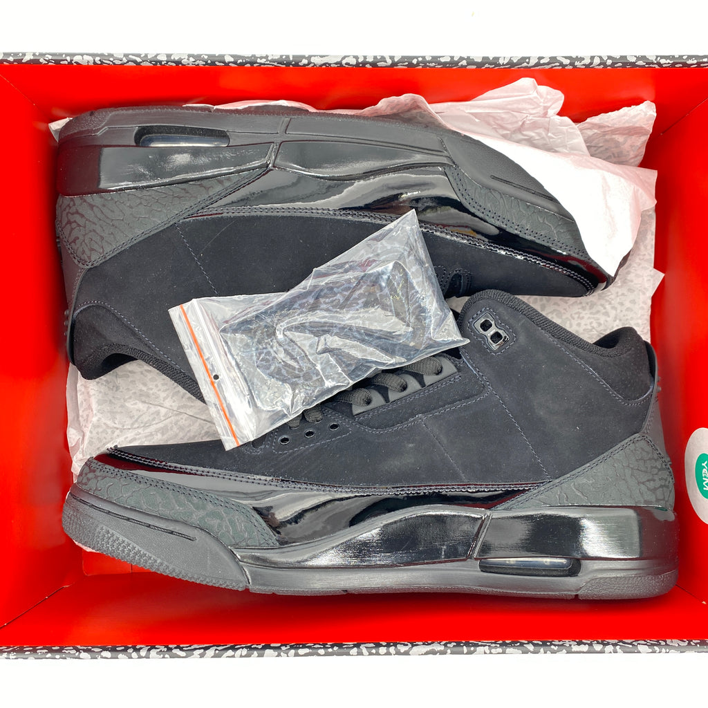 Air Jordan 3 Retro "Black Cat" 2025 Used Size 13