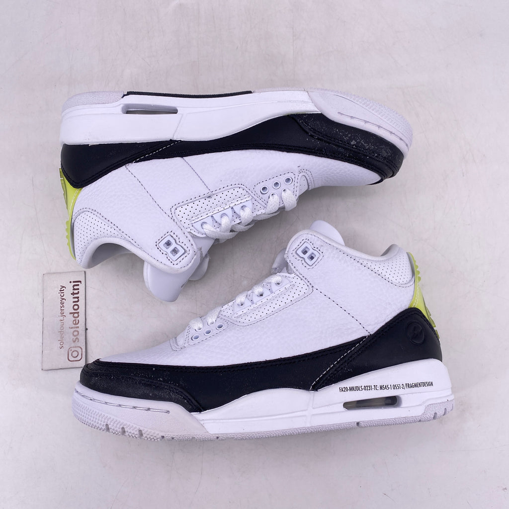 Air Jordan 3 Retro "Fragment" 2020 New Size 4.5