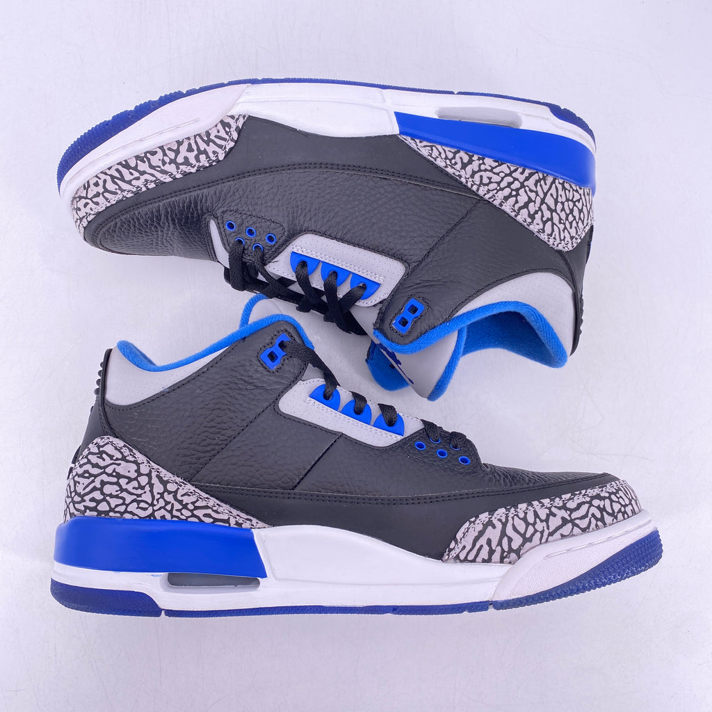 Air Jordan 3 Retro "Sport Blue" 2014 Used Size 11.5