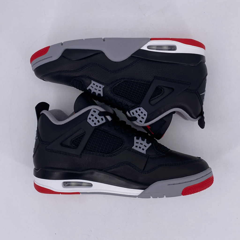 Air Jordan 4 Retro "Bred Reimagined" 2024 New Size 10.5