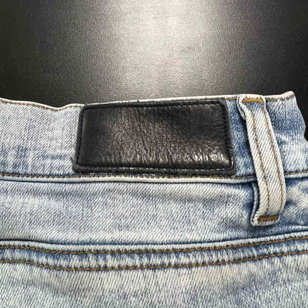 Amiri Jeans "PLAYBOY" Blue Used Size 38