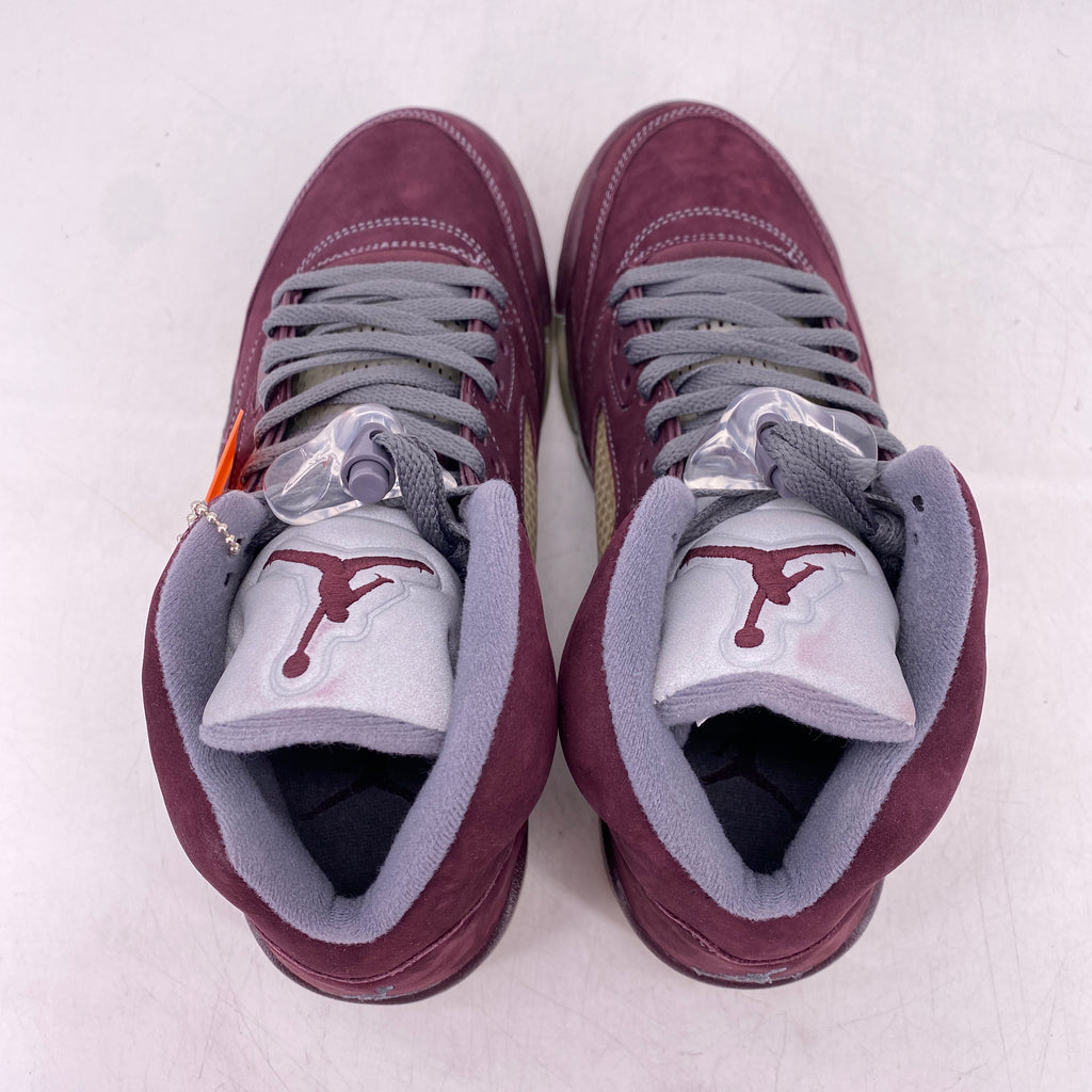 Air Jordan 5 Retro "Burgundy" 2006 New Size 9.5