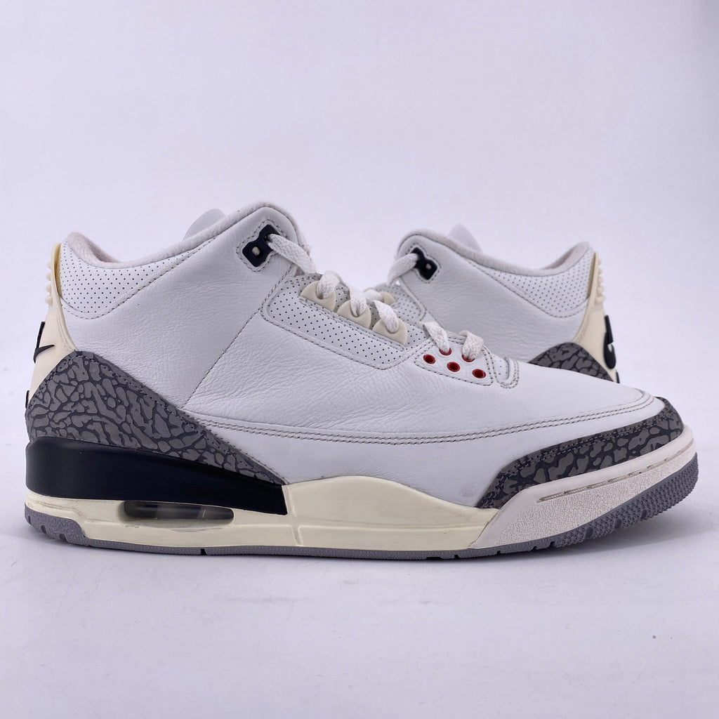 Jordan 3 Retro "White Cement Reimagined" 2023 Used Size 12