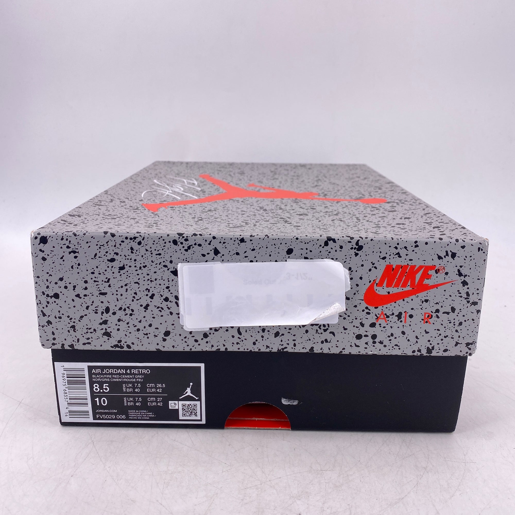 Air Jordan 4 Retro &quot;Bred Reimagined&quot; 2024 Used Size 8.5