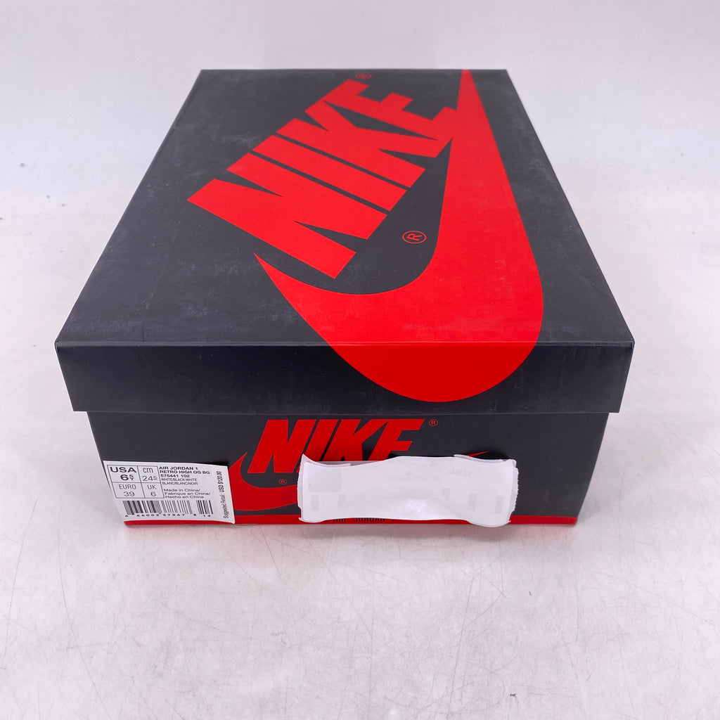 Air Jordan (GS) 1 Retro High OG "Ying Yang White" 2016 New Size 6.5Y