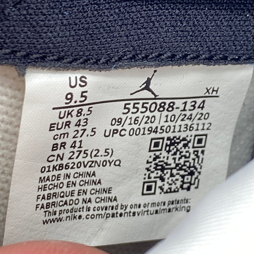 Air Jordan 1 Retro High OG "University Blue" 2021 New Size 9.5