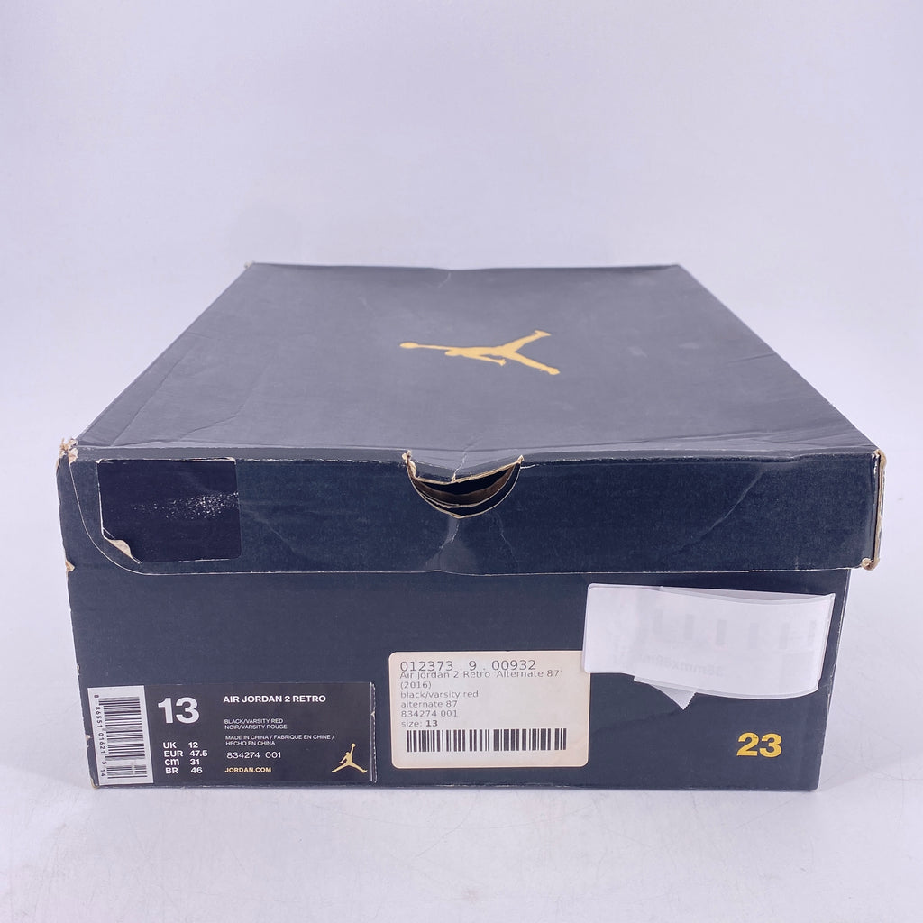 Air Jordan 2 Retro "Alternate 87" 2016 New Size 13