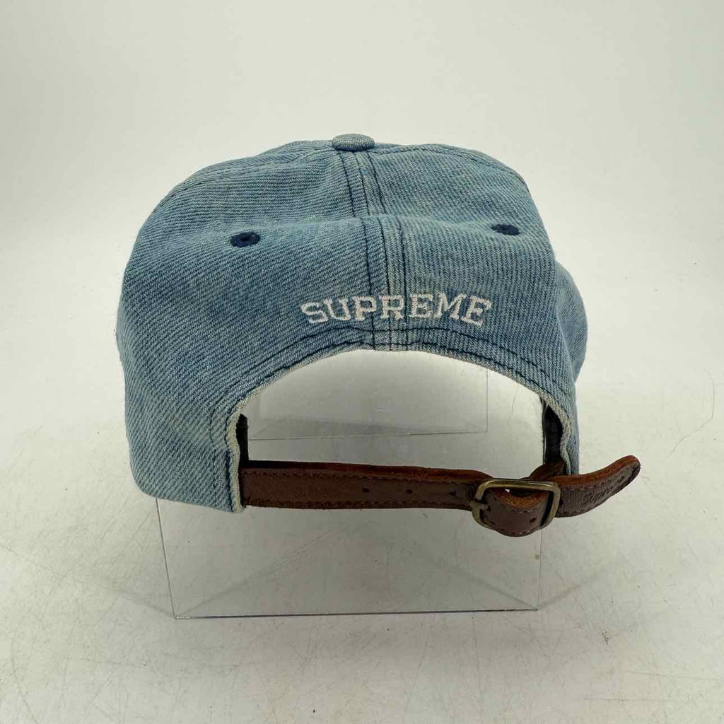 Supreme Cap "BURBERRY DENIM" 2022 Used Blue Size OS
