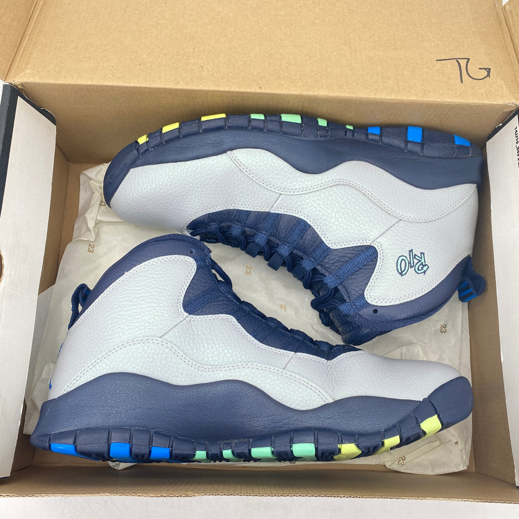 Air Jordan 10 Retro "Rio" 2016 Used Size 9.5