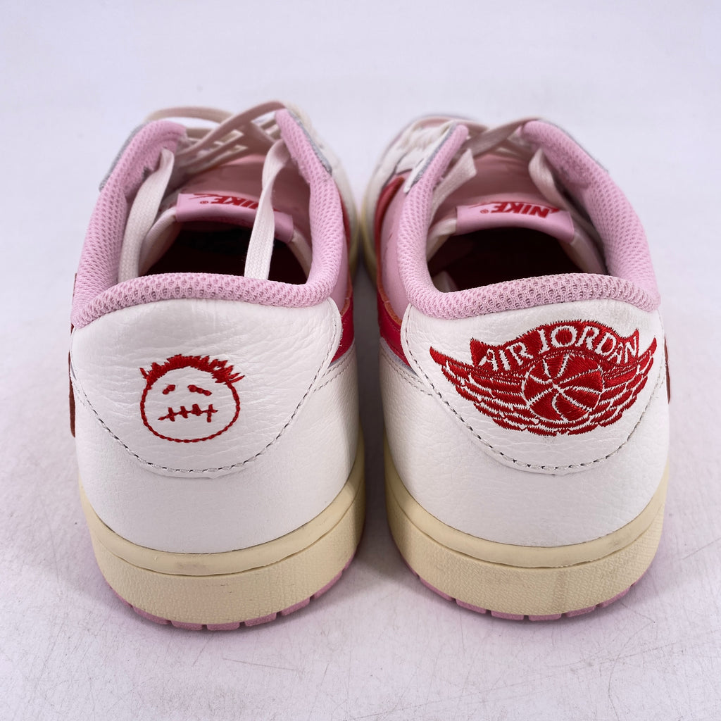 Air Jordan 1 Low OG SP "Travis Scott Sail Tropical Pink" 2026 Used Size 9.5