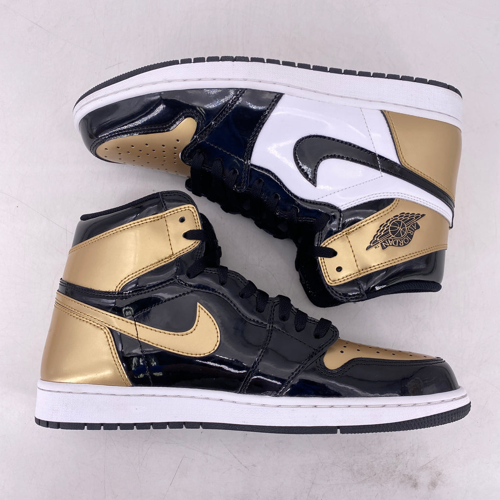 Air Jordan 1 Retro High OG "Gold Toe" 2018 Used Size 12