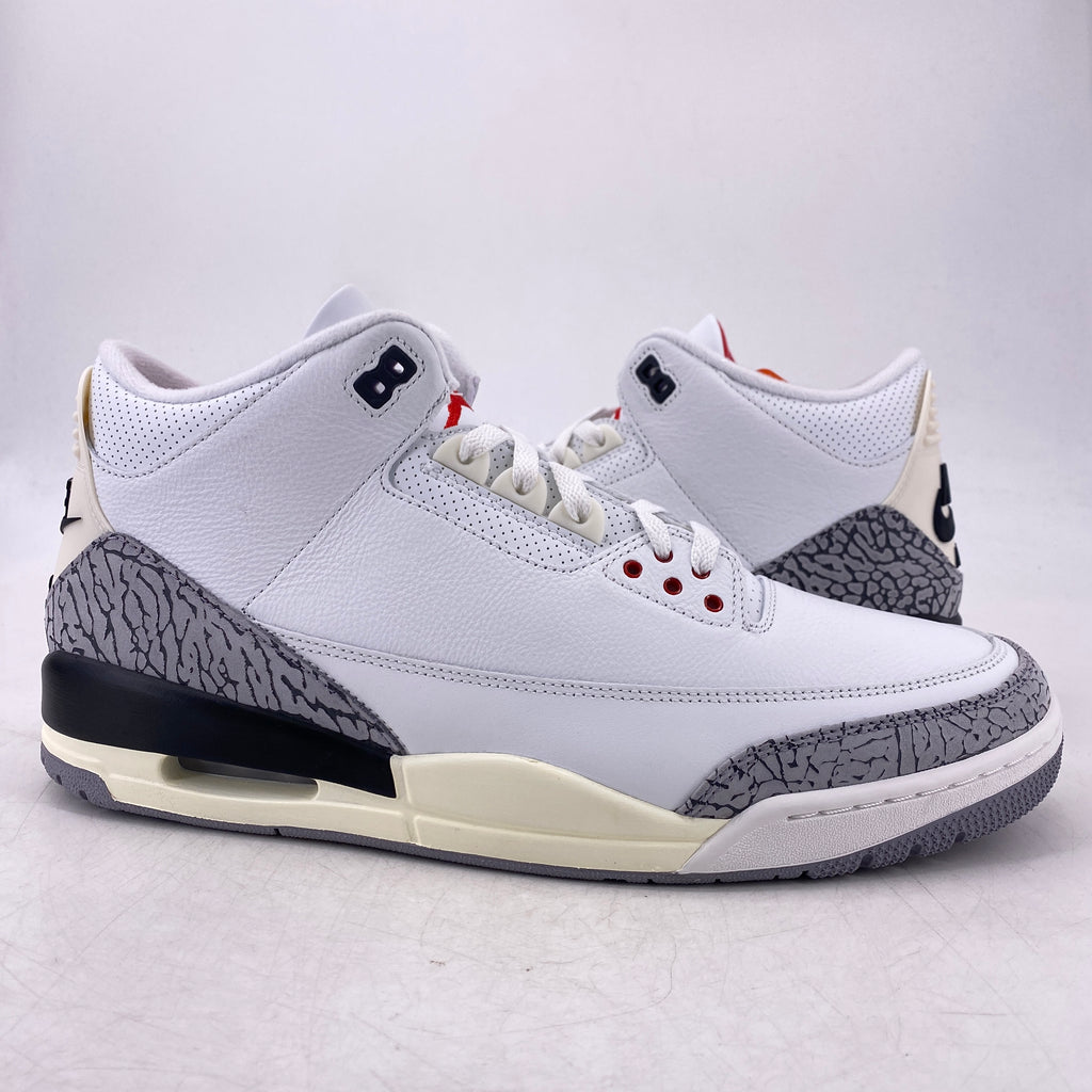 Air Jordan 3 Retro "White Cement" 2023 New Size 14