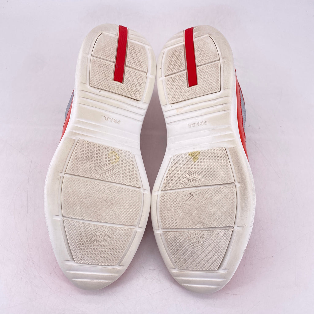 Prada America's Cup "Orange"  Used Size 10 Prada