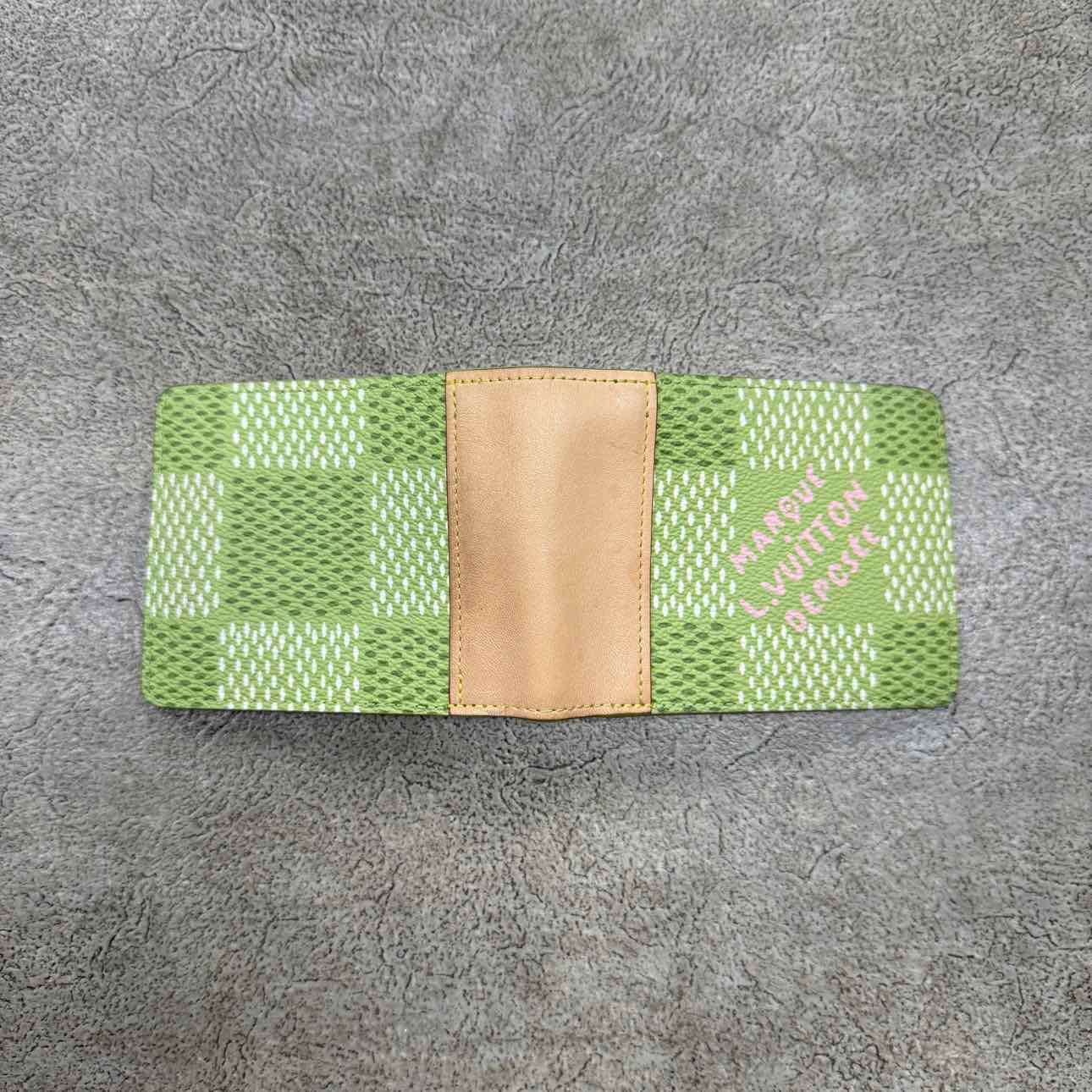 Louis Vuitton Wallet &quot;TYLER THE CREATOR&quot; Used Green