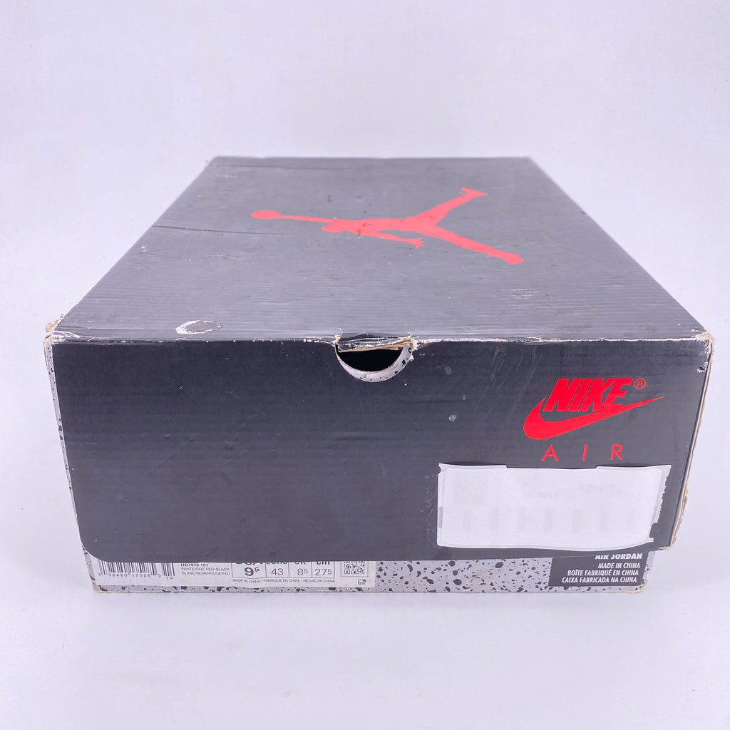 Air Jordan 5 Retro "Fire Red Black Tongue" 2025 Used Size 9.5