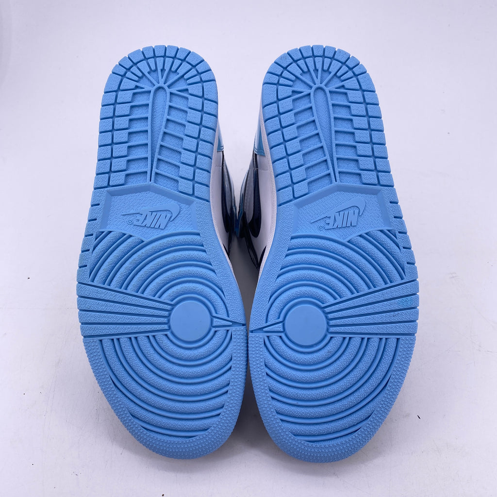 Air Jordan (W) 1 Retro High OG "Unc Patent" 2019 New Size 9.5W