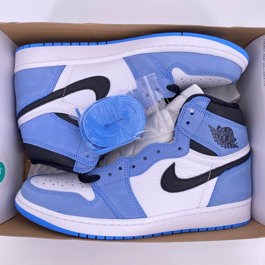 Air Jordan 1 Retro High OG "University Blue" 2021 New Size 9.5
