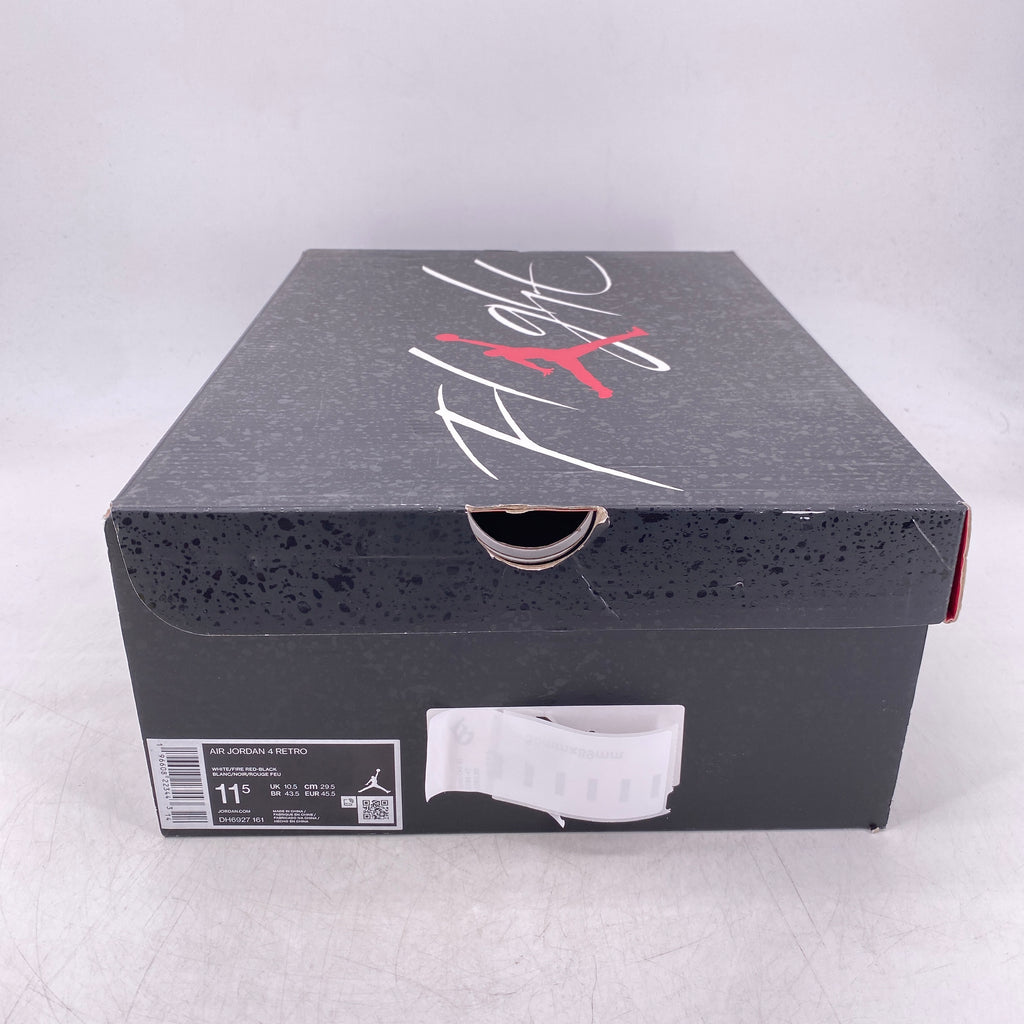 Air Jordan 4 Retro "Red Cement" 2023 New Size 11.5