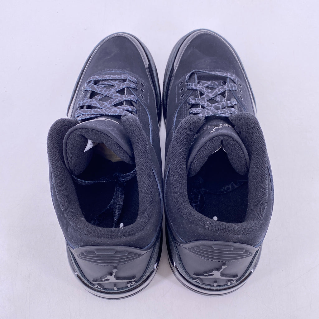 Air Jordan 3 Retro "Black Cat" 2025 New Size 10.5