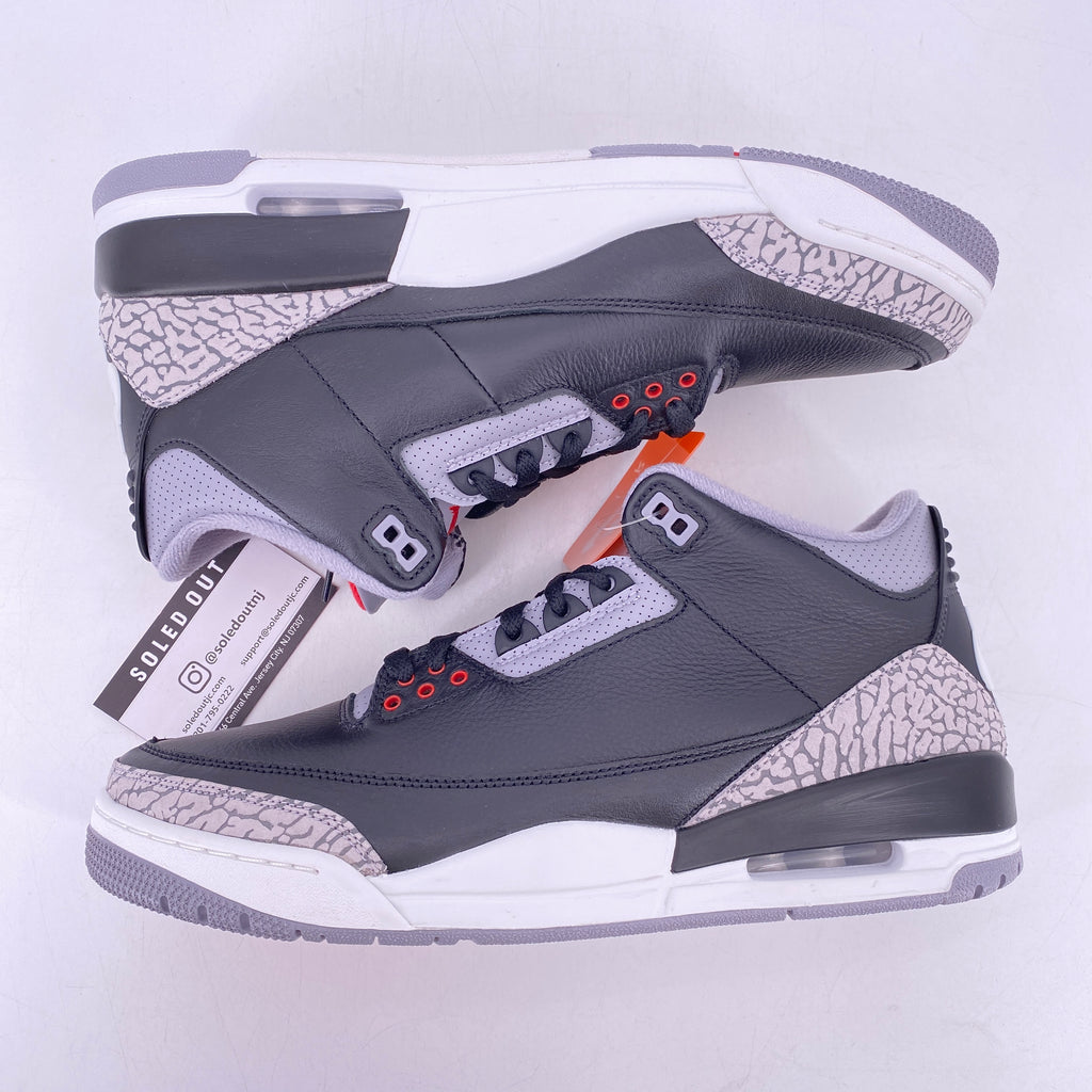 Air Jordan 3 Retro "Black Cement" 2024 New Size 12