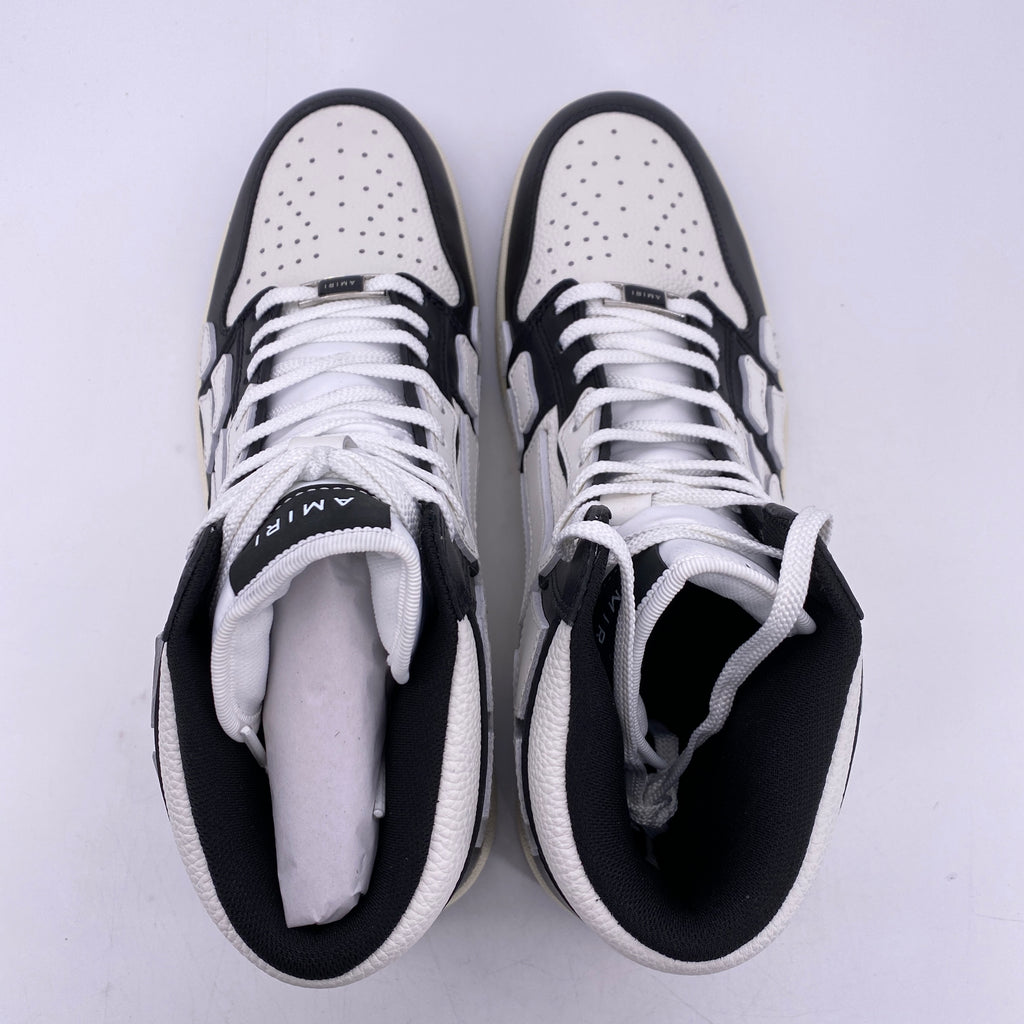 Amiri Bone Skel High Top "Black White"  New Size 46