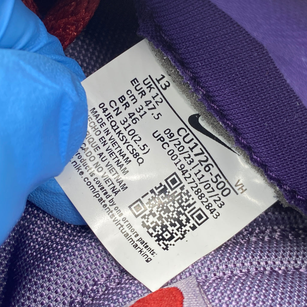 Nike Dunk Low "Plum" 2020 Used Size 13