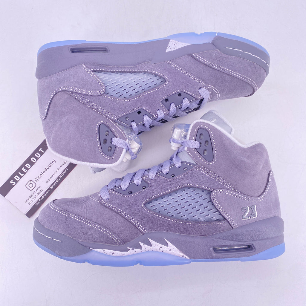 Air Jordan (GS) 5 Retro "Wolf Grey" 2026 New Size 5.5Y