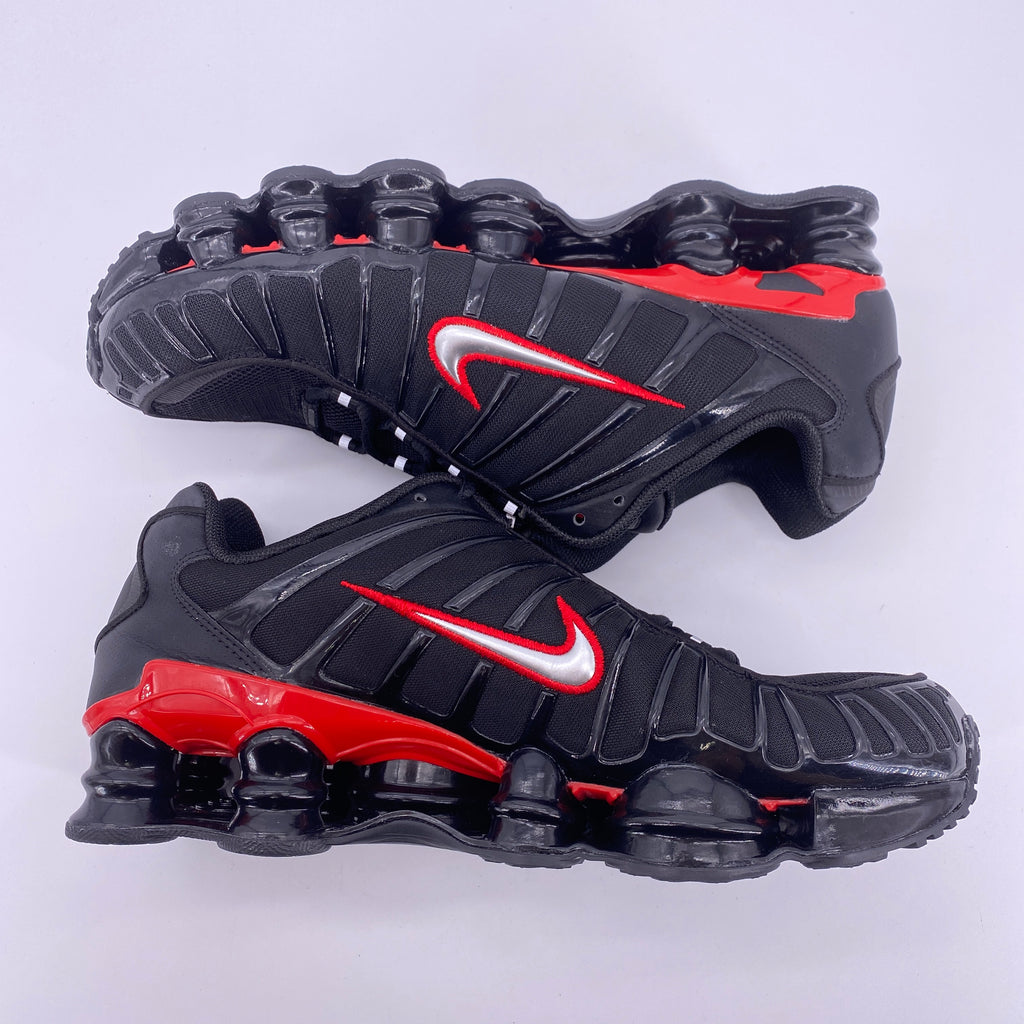 Nike Shox TL "Black University Red" 2024 Used Size 10.5