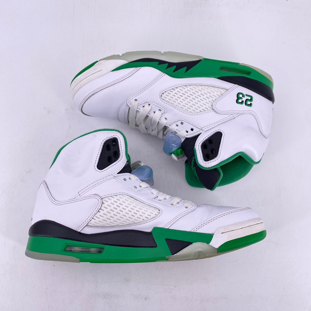 Air Jordan (W) 5 Retro "Lucky Green" 2024 Used Size 9.5W