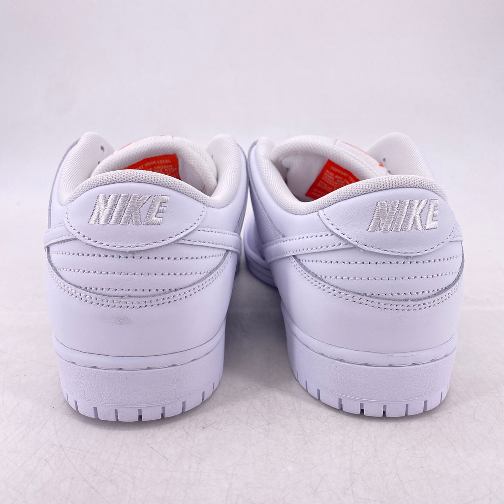 Nike SB Dunk Low "Triple White" 2024 New Size 13