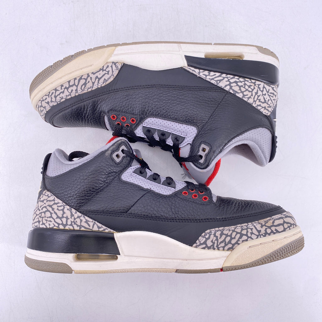 Air Jordan 3 Retro "Black Cement" 2017 Used Size 8.5