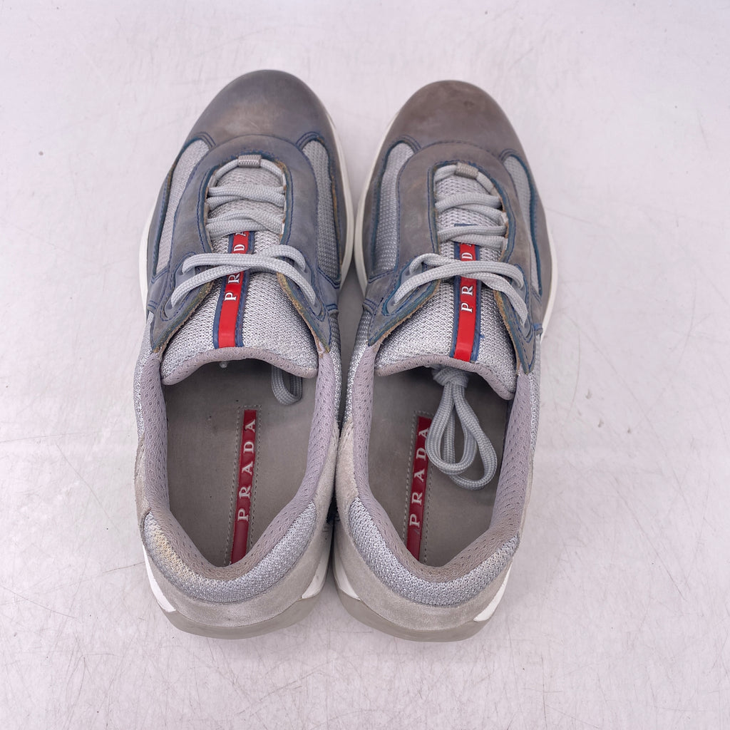 Prada America's Cup "Grey Suede"  Used Size 6 PRADA