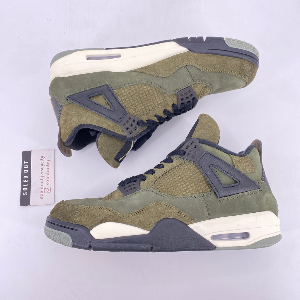 Air Jordan 4 Retro "Medium Olive" 2023 Used Size 13