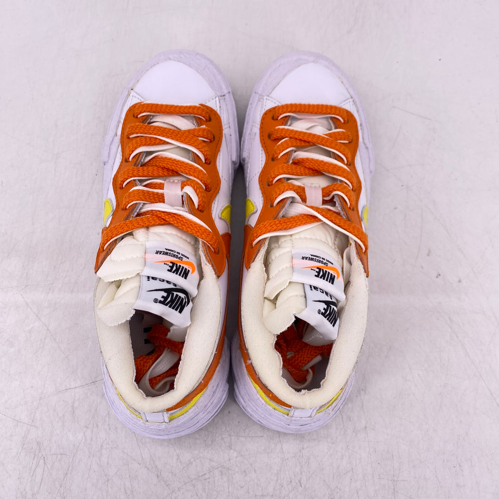 Nike Blazer Low / Sacai "White Magma" 2021 New Size 4