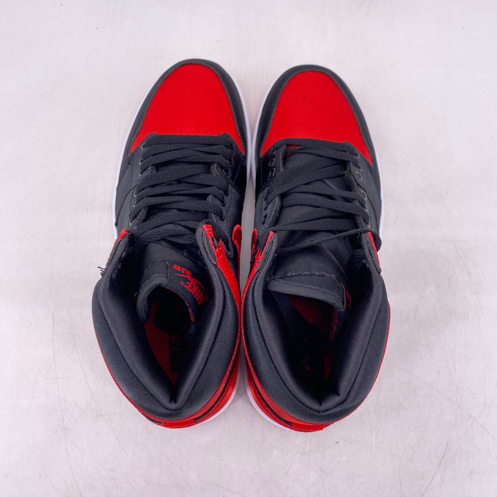 Air Jordan (W) 1 Retro High OG "Satin Bred" 2023 New Size 9.5W