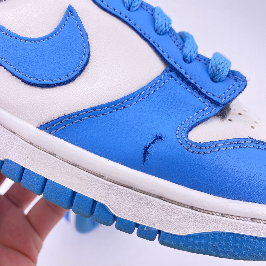 Nike (GS) Dunk Low "Unc" 2020 Used Size 6Y