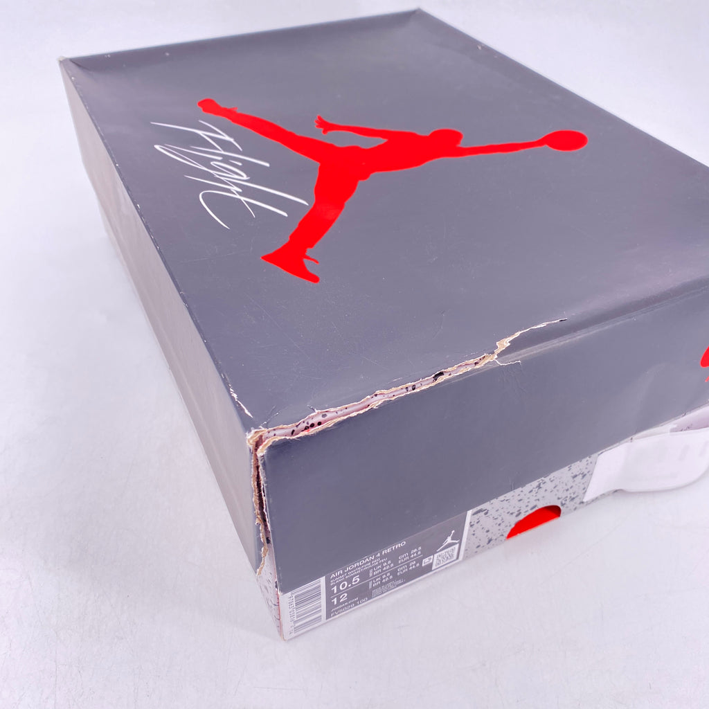 Air Jordan 4 Retro "WHITE CEMENT" 2025 Used Size 10.5