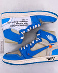 Air Jordan 1 Retro High OG "Off White Unc" 2018 Used Size 7