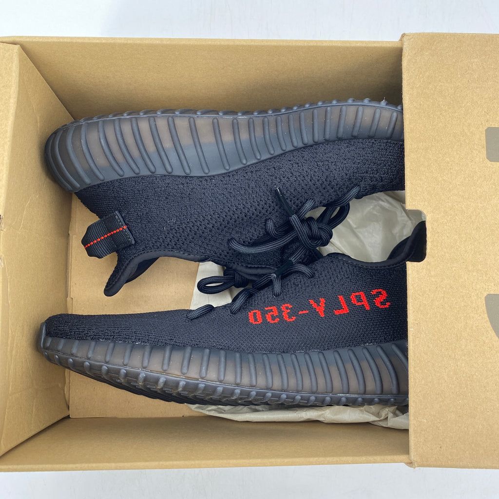 Yeezy 350 v2 "Black Red" 2018 New Size 10