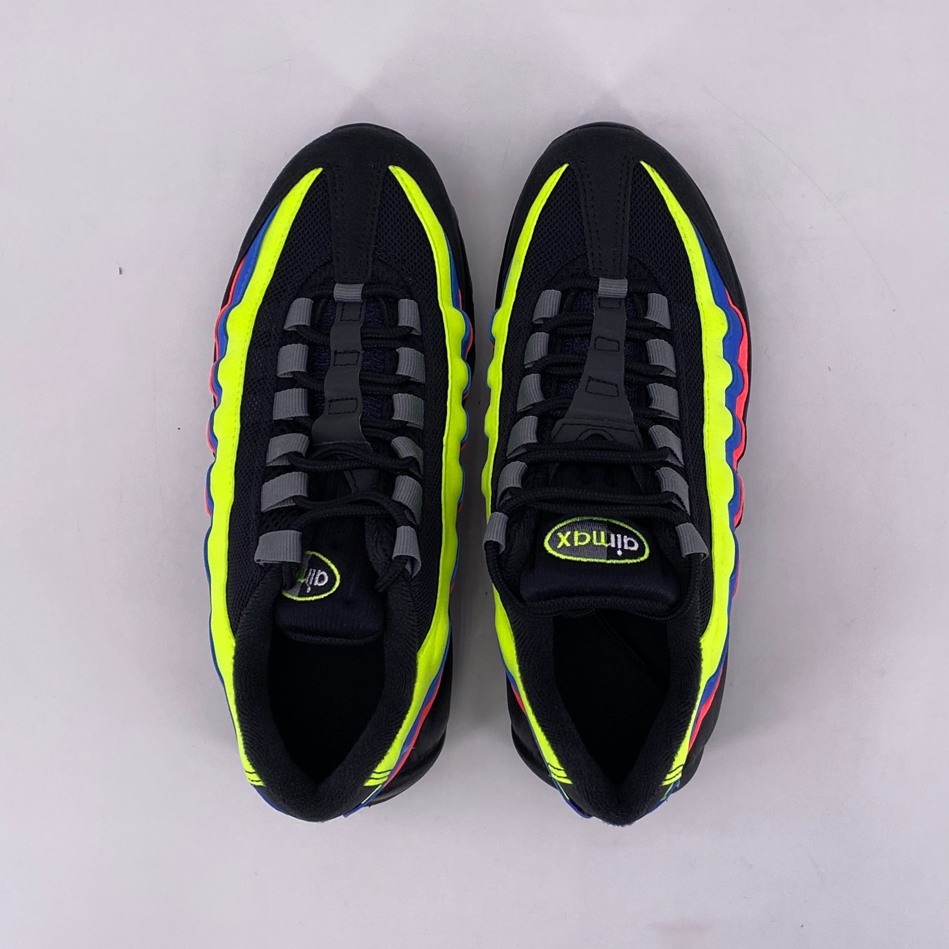 Nike (GS) Air Max 95 &quot;Black Neon&quot; 2022 New Size 5.5Y