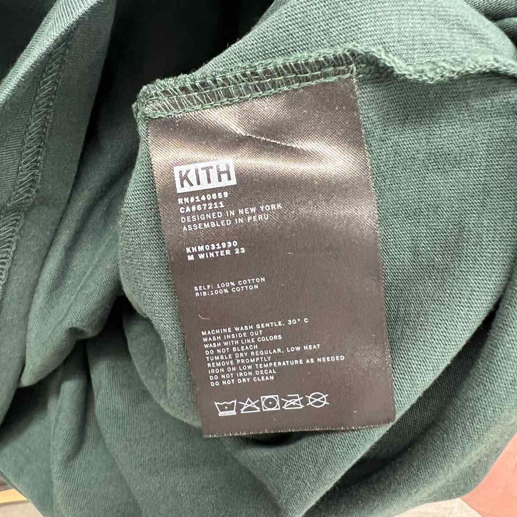 Kith T-Shirt "BOX LOGO" Green Used Size XXL