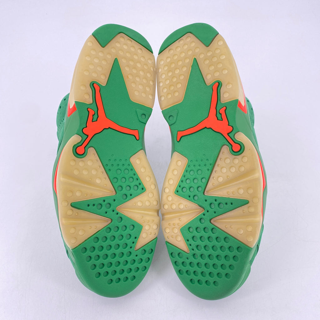 Air Jordan 6 Retro "Gatorade Green" 2017 Used Size 9.5