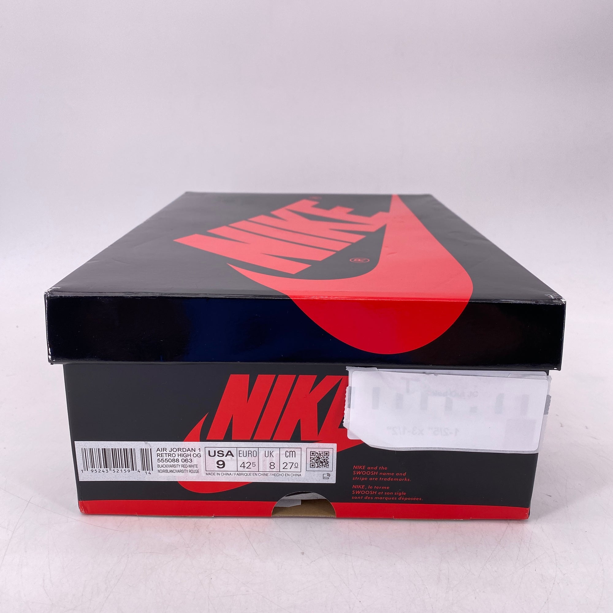 Air Jordan 1 Retro High OG &quot;Bred Patent&quot; 2021 Used Size 9