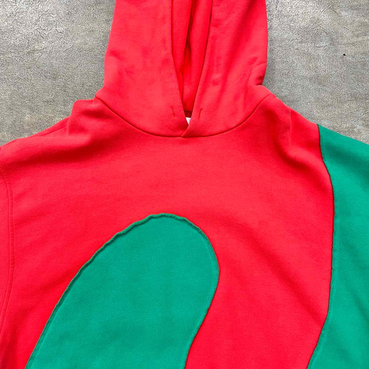 ERL Hoodie "SWIRL" Multi-Color Used Size M