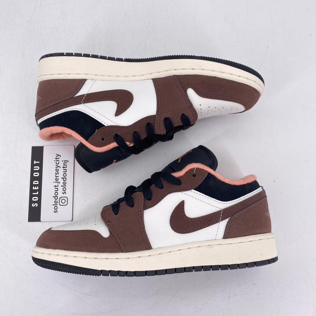 Air Jordan (GS) 1 Low "Mocha" 2021 New Size 4Y