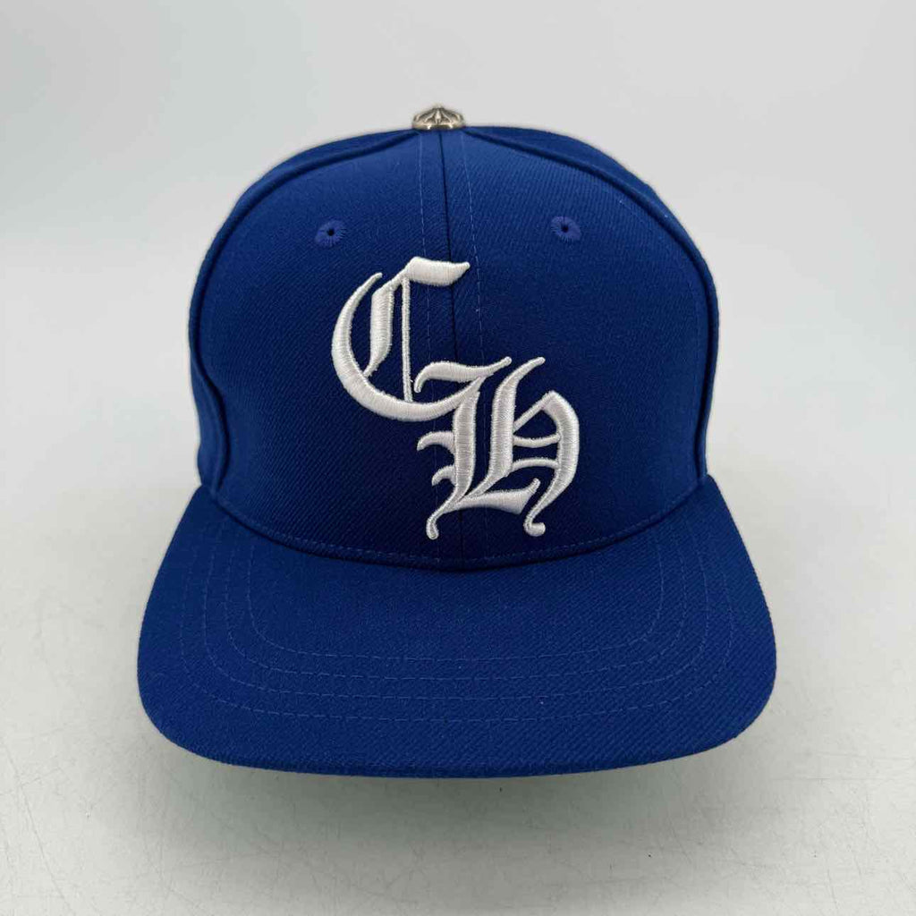 Chrome Hearts Snapback "CH 6 PANEL" New Blue Size OS