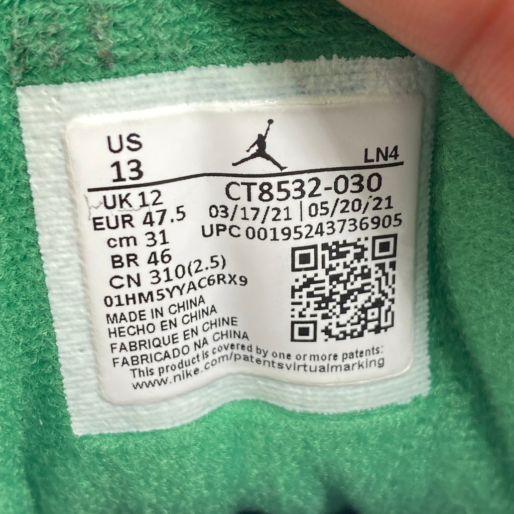 Air Jordan 3 Retro "Pine Green" 2021 Used Size 13