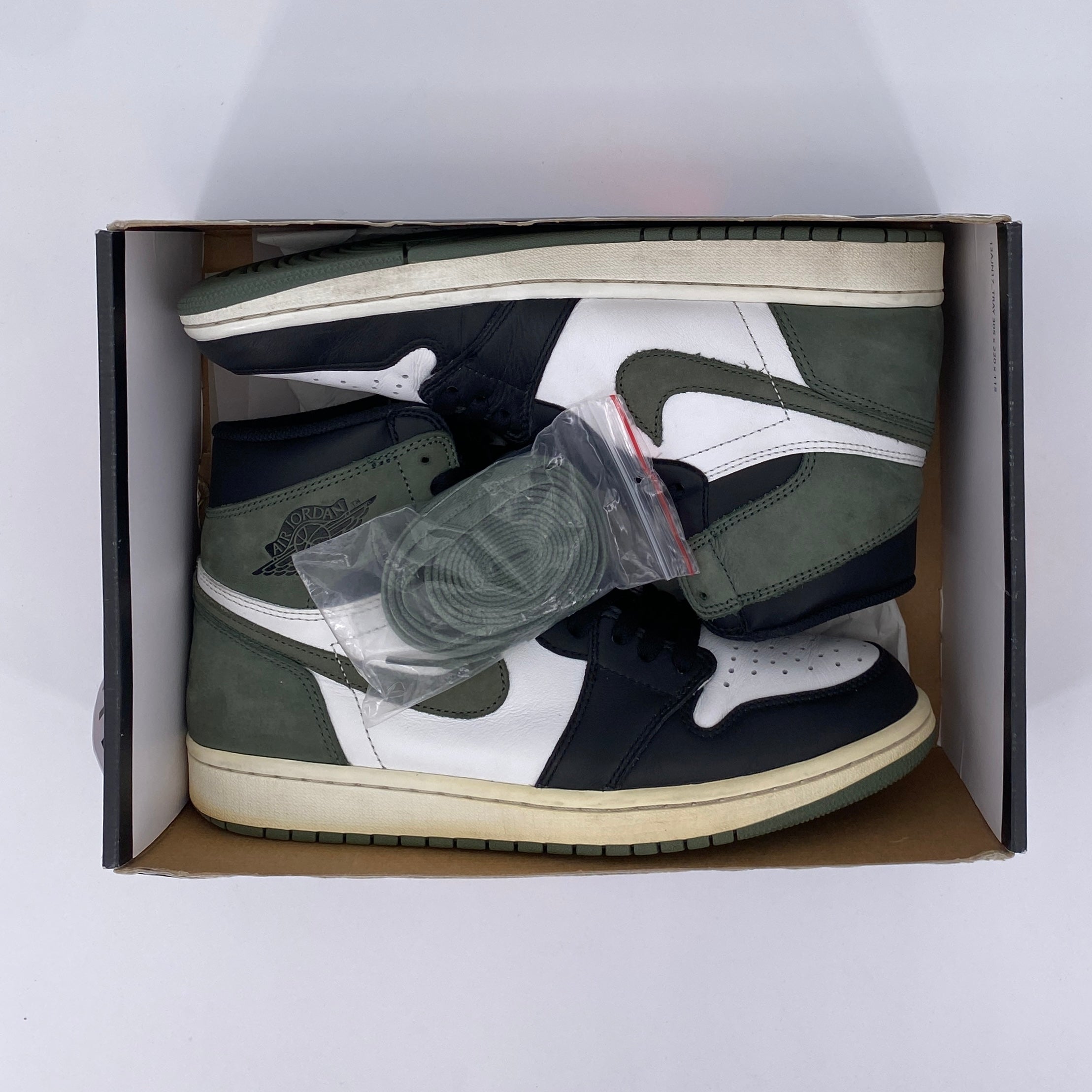 Air Jordan 1 Retro High OG &quot;Clay Green&quot; 2018 Used Size 9