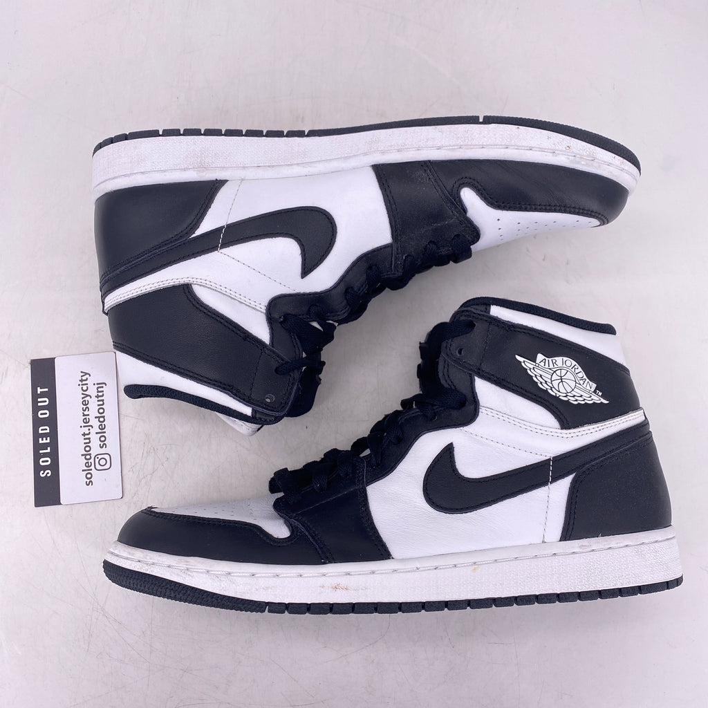 Air Jordan 1 Retro High OG "Black White" 2014 Used Size 11